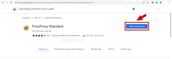 Tải FoxyProxy Standard cho Chrome