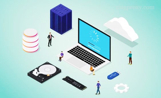 Mỗi địa chỉ Proxy dân cư có một vị trí thực tế trên bản đồ
