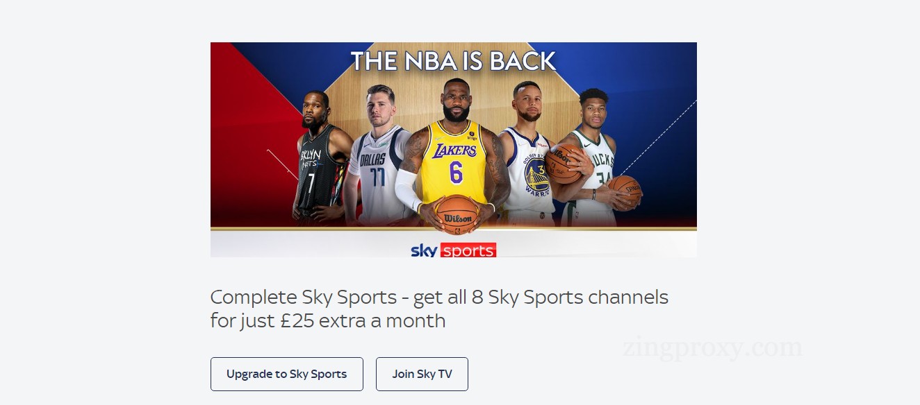 Bạn không thể xem Sky Sports nếu bạn ở Việt Nam