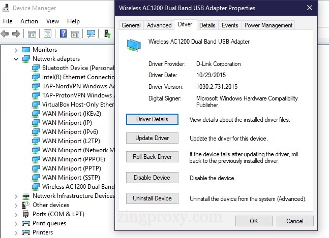 Khôi phục Network Driver trên Windows