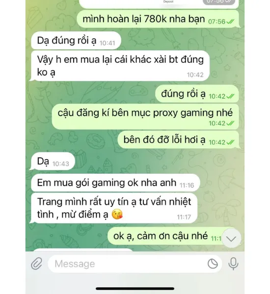 Phản hồi khách hàng 14
