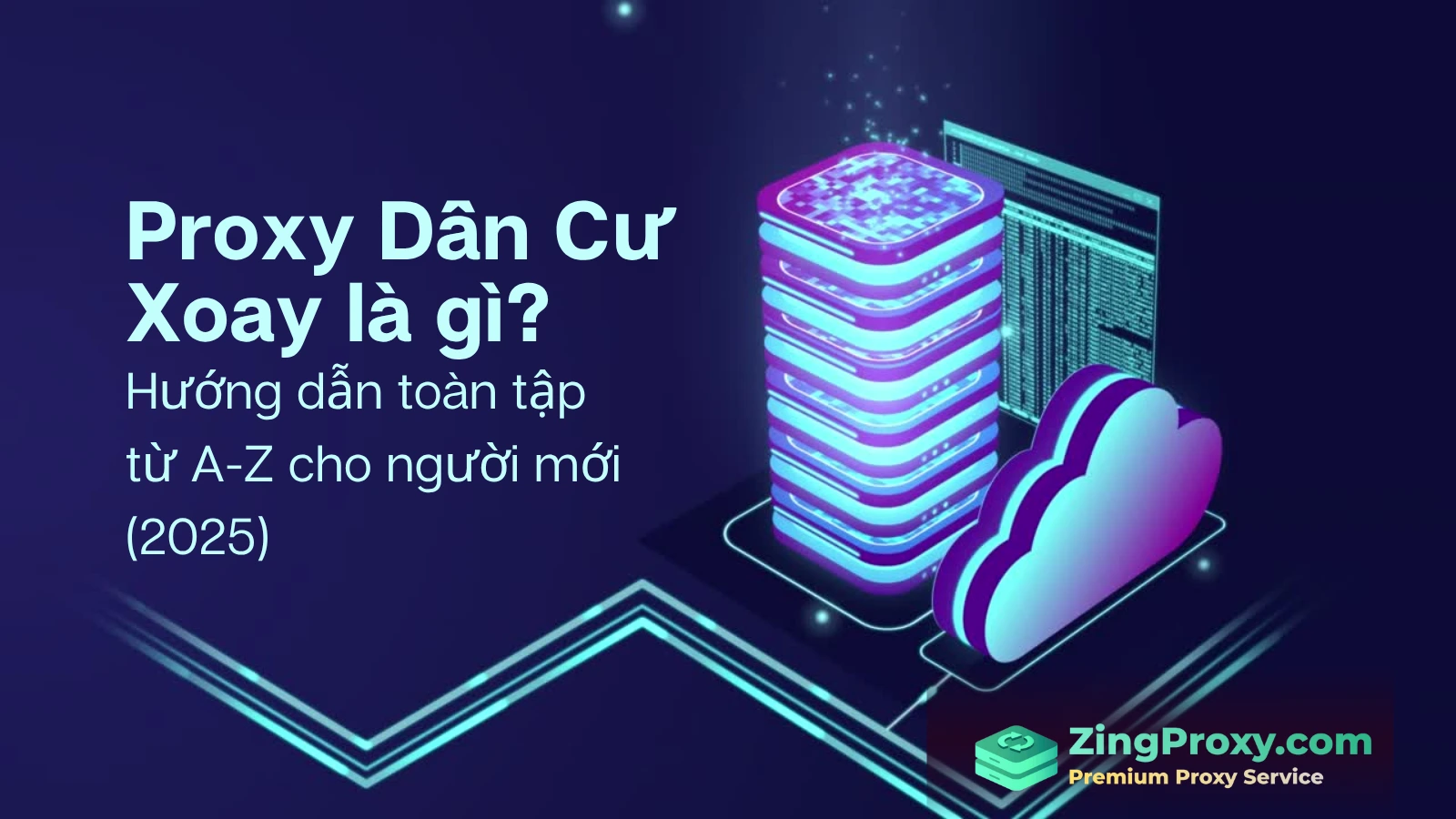 Proxy Dân Cư Xoay là gì Hướng dẫn toàn tập từ A-Z cho người mới (2025)